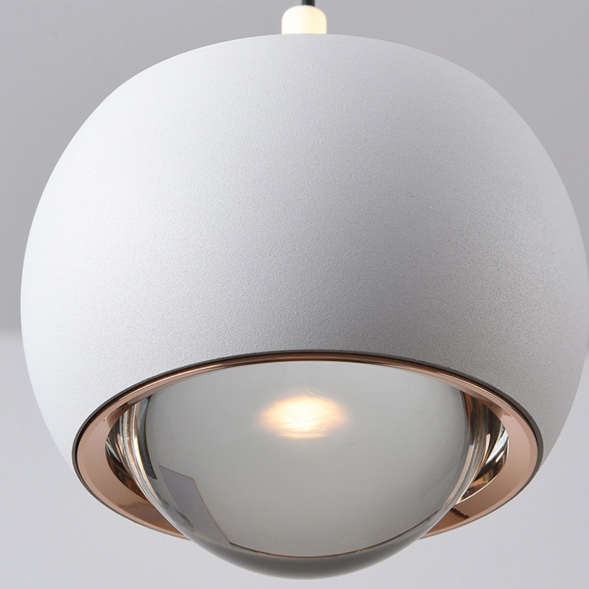 Modern Aluminum Light Ball LED Pendant Light
