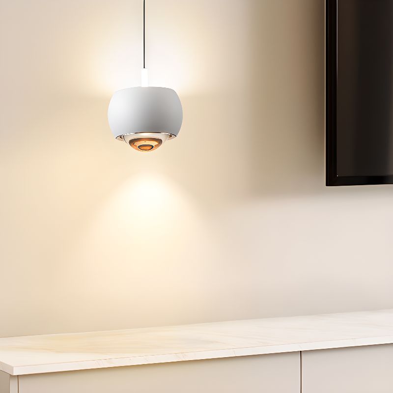 Modern Aluminum Light Ball LED Pendant Light