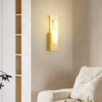 Agatha Modern Artificial Alabaster Minimalist Wall Light