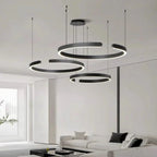 Circular Style Nordic Fused Aluminum Pendant Light