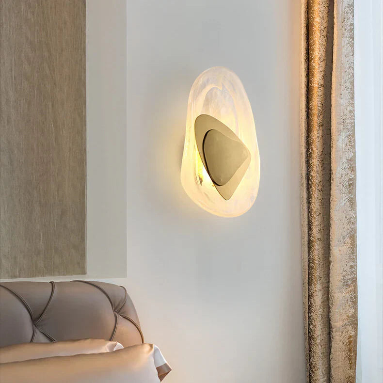 Water Ripple Sculptural Wall Light