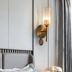 Cecily Modern Fluted Glass Wall Lamp