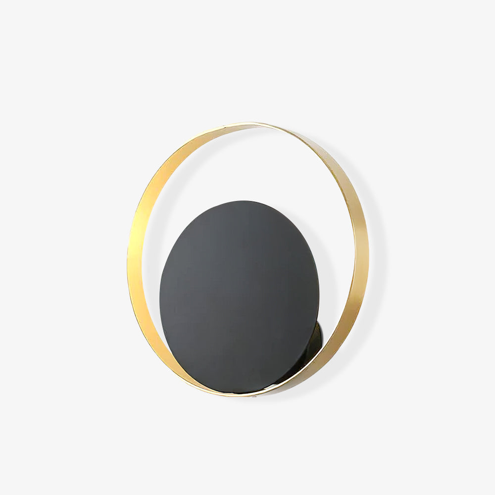 Eclipse Retro Circle Wall Light
