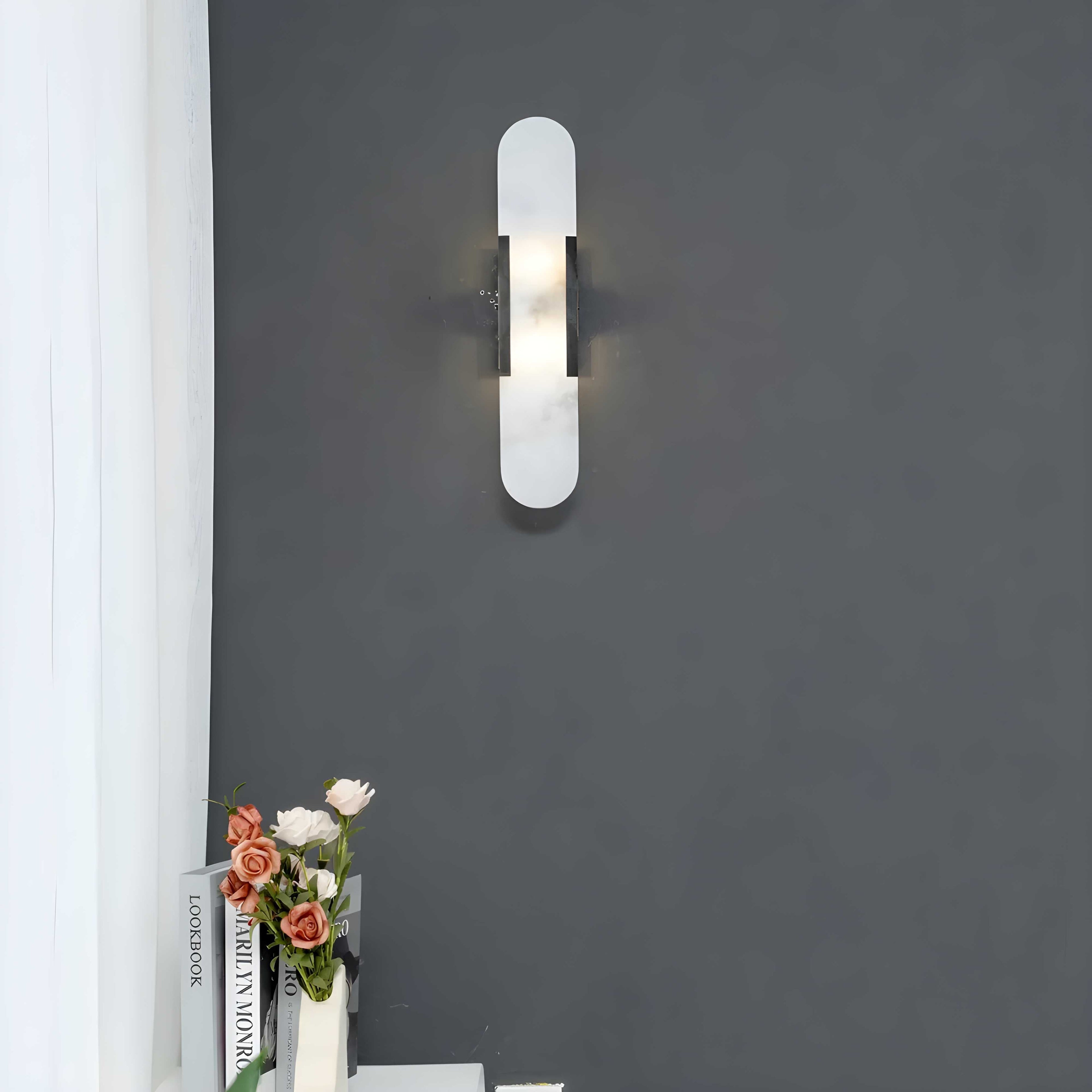 Nordic Alabaster Natural Wall Light