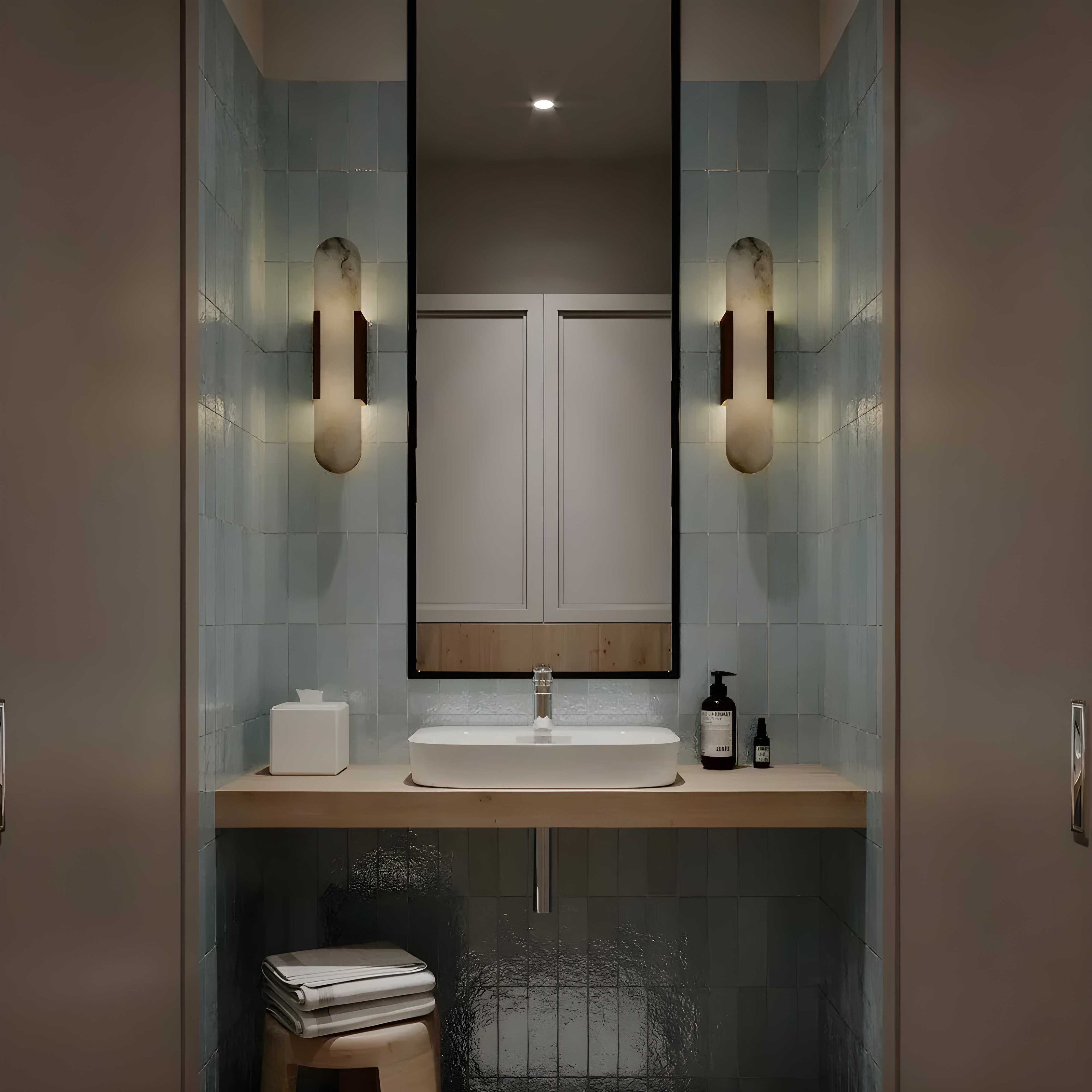 Nordic Alabaster Natural Wall Light