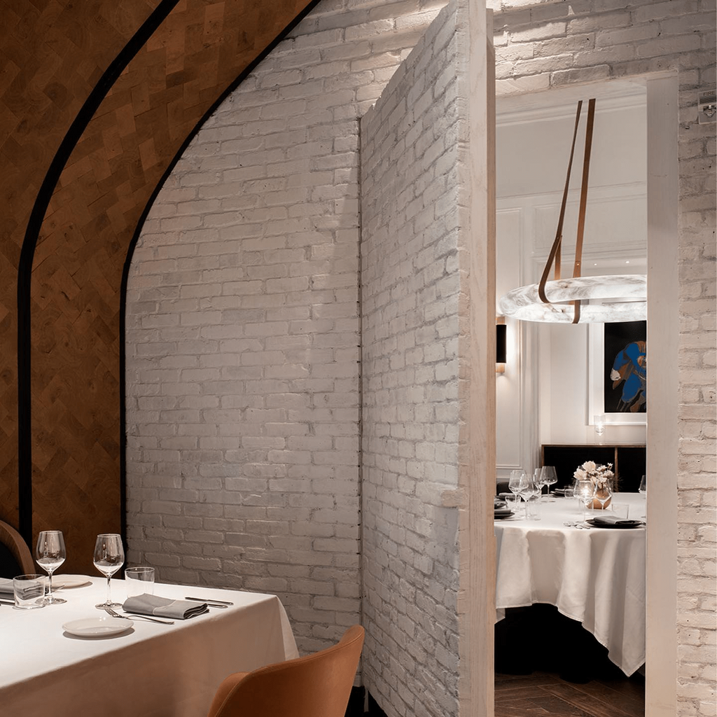 Halo Minimalist Alabaster Ring Pendant Light
