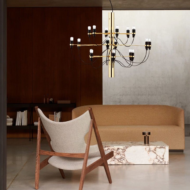 Luxury Bloom LED Multi Light chandelier