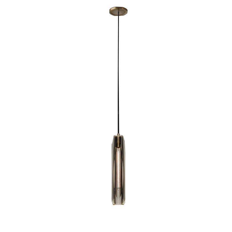 Aurora Luxe Modern Crystal Glass Pendant Light