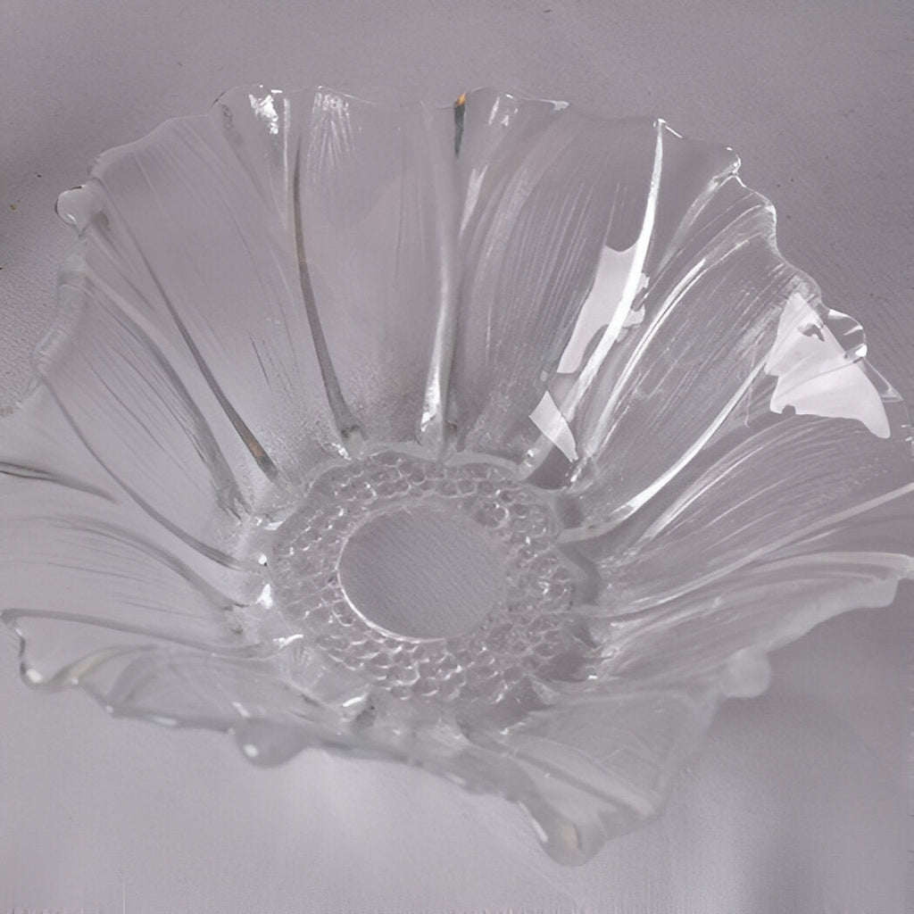 Lotus Glow Vintage Glass Pendant Light