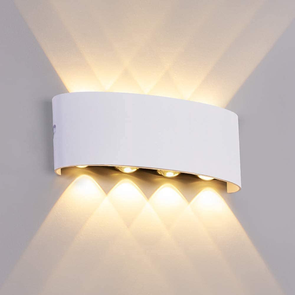 Metal Acrylic Fixtures Up And Down IP65 Waterproof Outdoor Light Wall Light