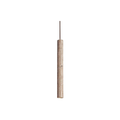 Marbled Travertine Cylinder Modern Pendant Light