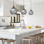 Modern LED Nordic Ceiling Glass Ball Pendant Light