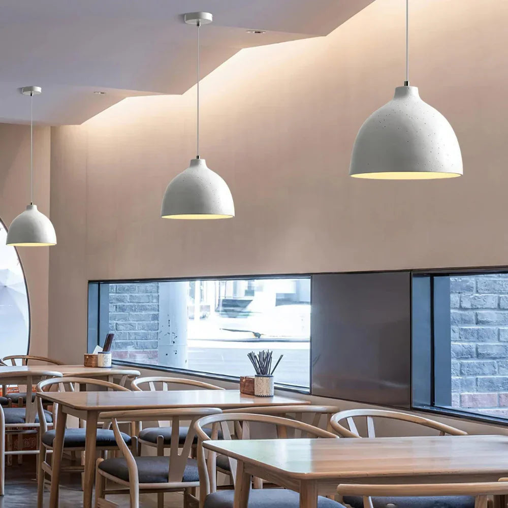 The Elegant Cut Scandinavian Chic Resin Pendant Light