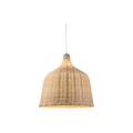 Braided Shine Natural Rattan Japandi Pendant Light