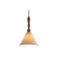 The Clear Ceramic Glass Pendant Light