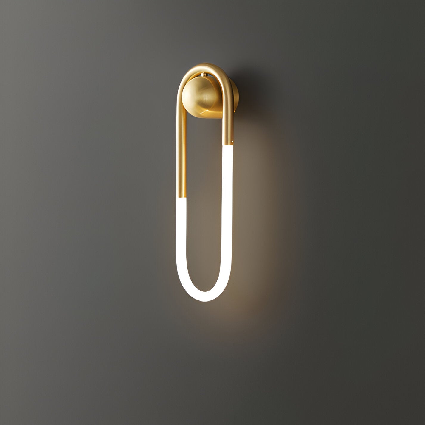 Nordic Minimalist U-Shaped Wall Light