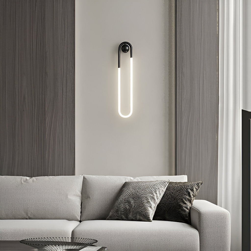 Nordic Minimalist U-Shaped Wall Light