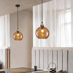 Modern LED Nordic Ceiling Glass Ball Pendant Light