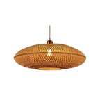 Treasure of the Dawn Bamboo Rattan Pendant Light