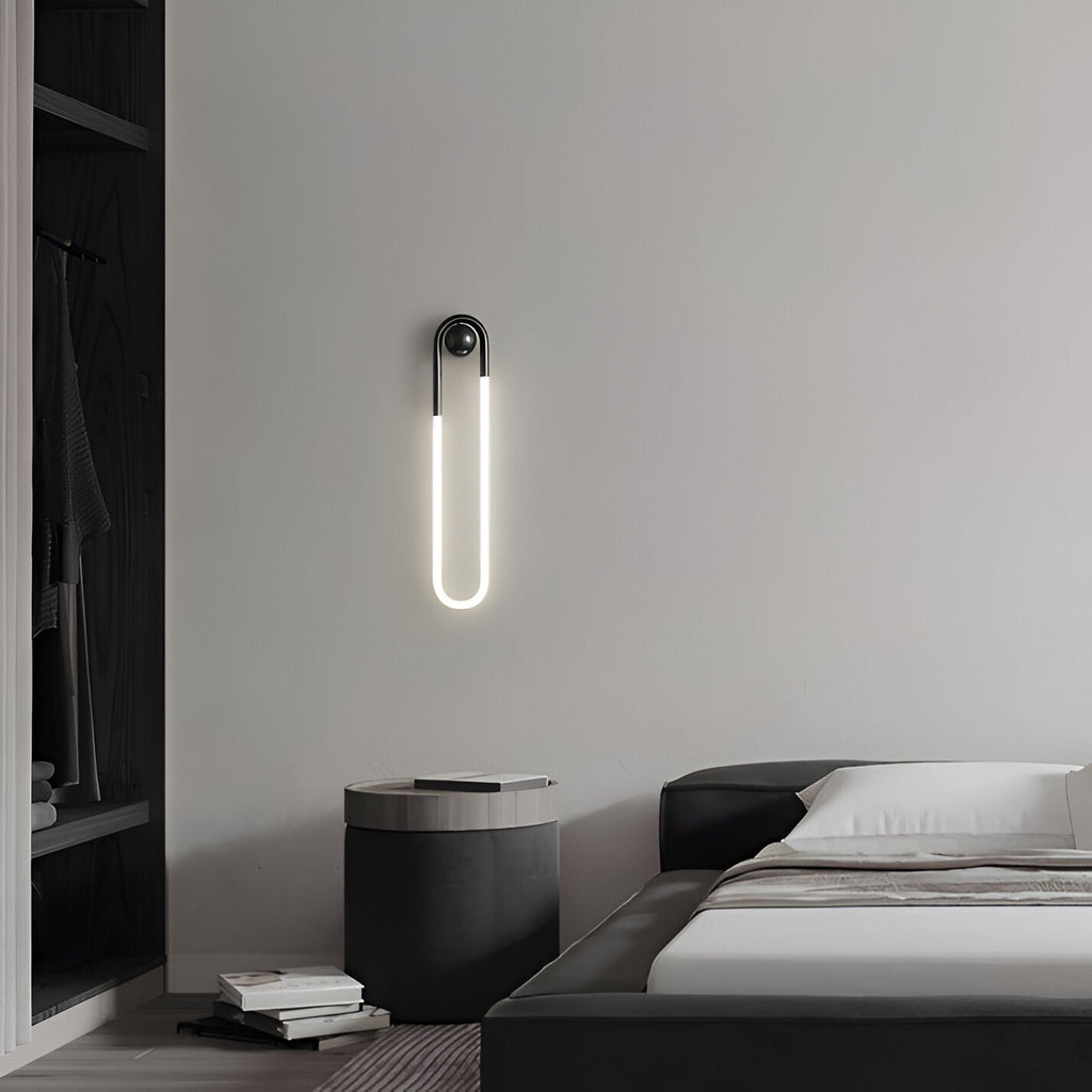 Nordic Minimalist U-Shaped Wall Light