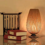 Handcrafted Sustainable Bamboo Table Lamp