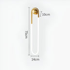 Nordic Minimalist U-Shaped Wall Light
