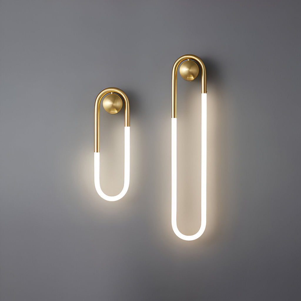 Nordic Minimalist U-Shaped Wall Light
