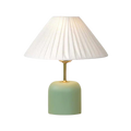 Tide Burst Ceramic Table Lamp with Fabric Shade