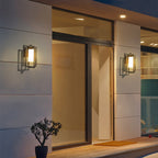 Rectangular Waterproof  Frame & Frosted IP65 Waterproof Outdoor Light