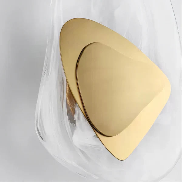 Water Ripple Sculptural Wall Light