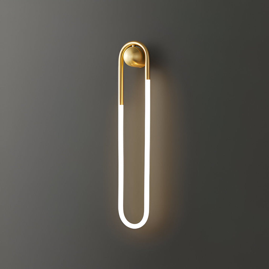 Nordic Minimalist U-Shaped Wall Light