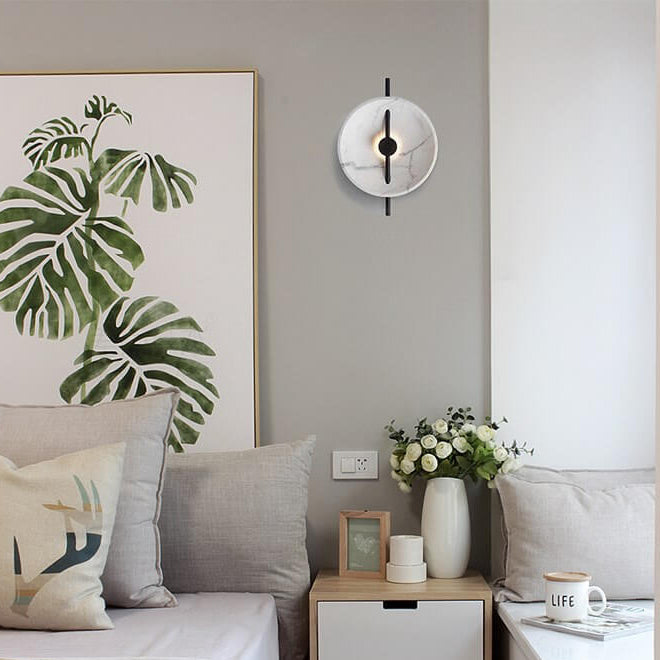 Nordic Round Resin Wall Ligh