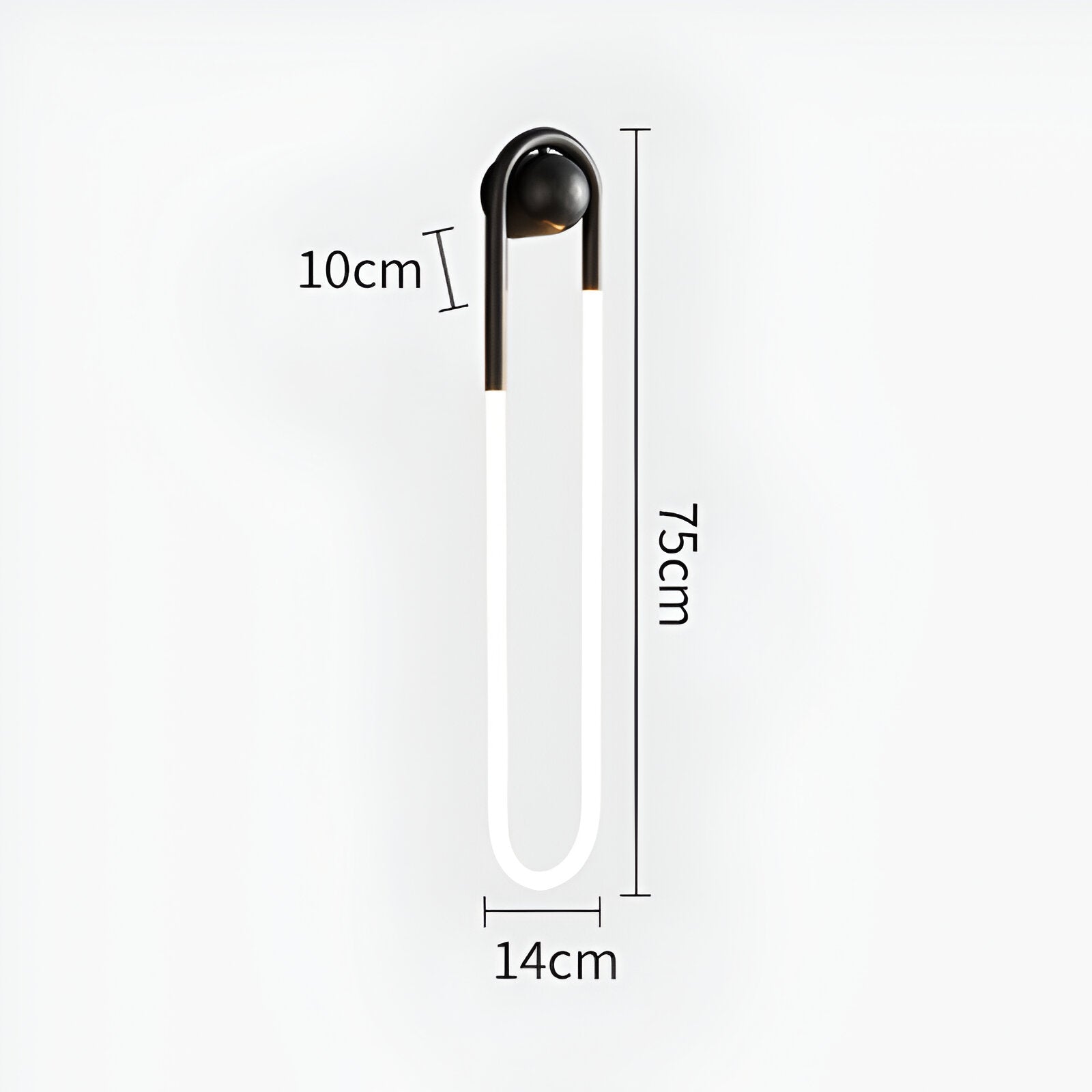 Nordic Minimalist U-Shaped Wall Light