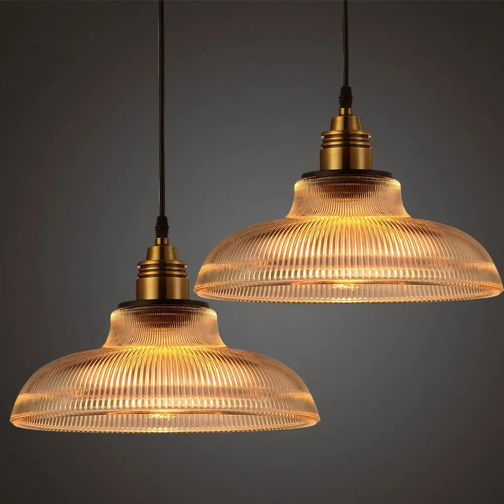 Aurelia Retro Crystal Glass Ceiling Lamp