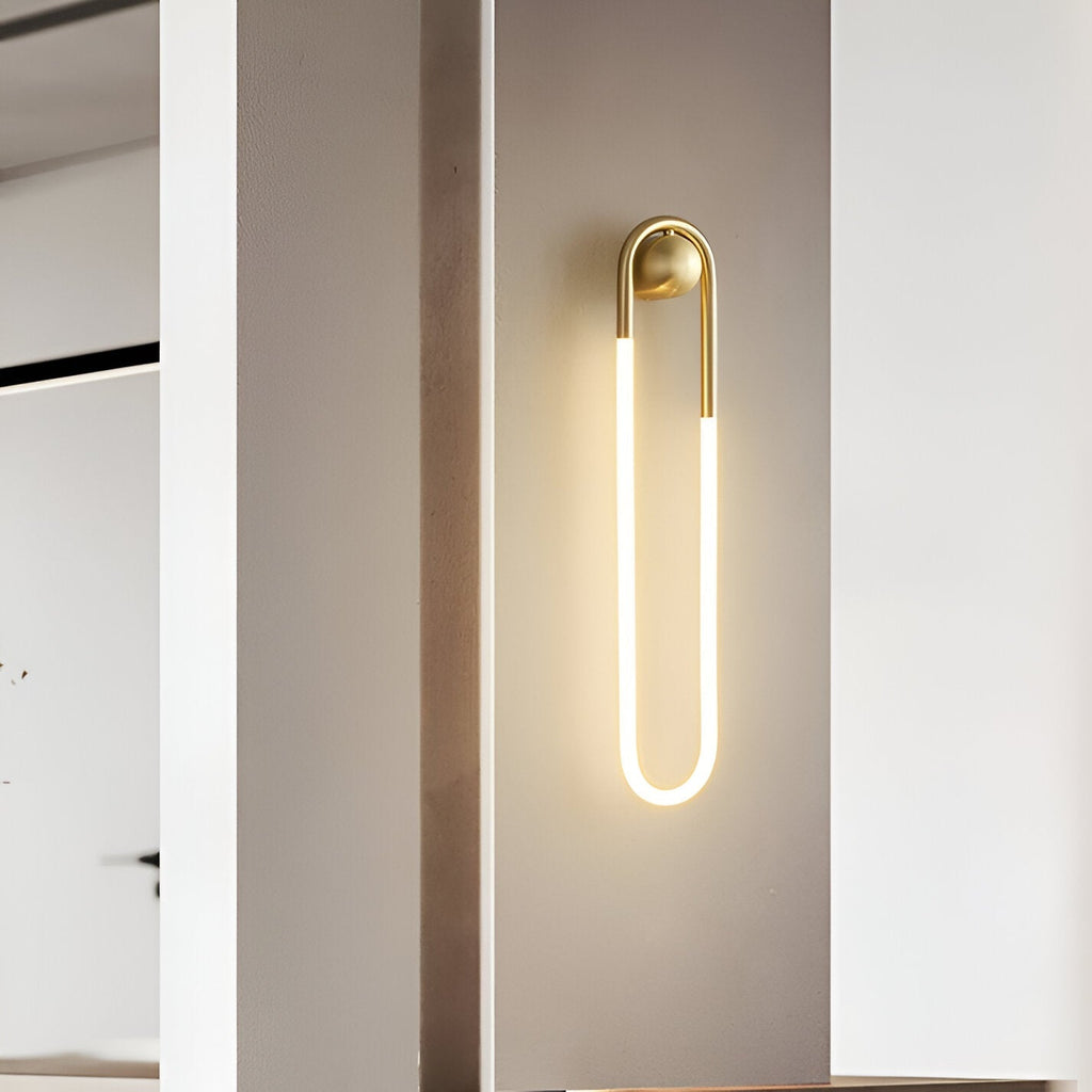 Nordic Minimalist U-Shaped Wall Light