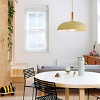 Nordic Style Wood Iron Art Pendant Light