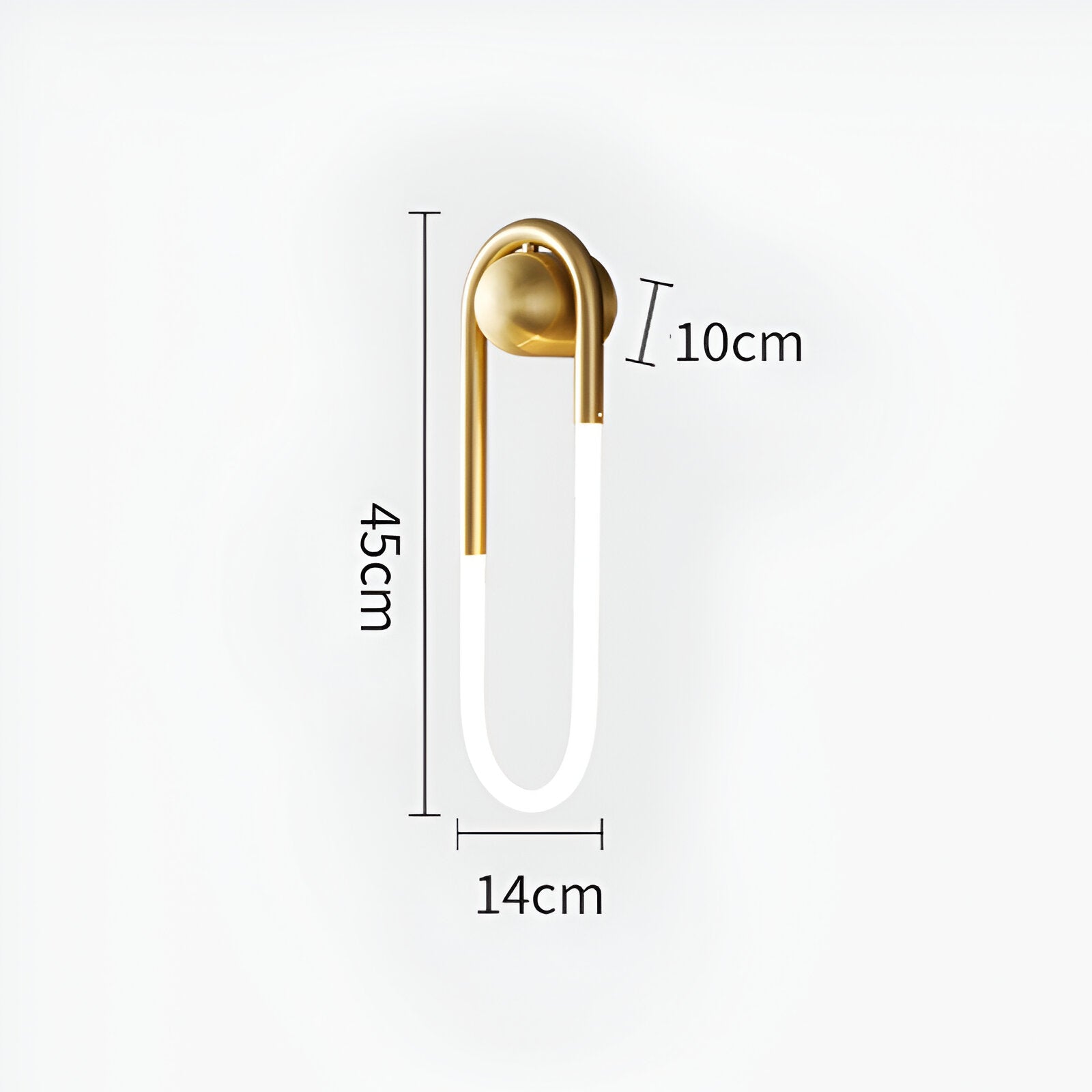 Nordic Minimalist U-Shaped Wall Light