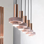 The Colored Terrazzo Ceiling Light