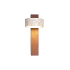 The Shine of the Palace Travertine Wall Light