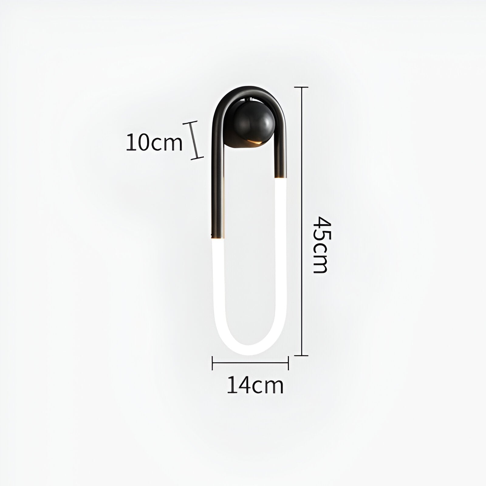 Nordic Minimalist U-Shaped Wall Light