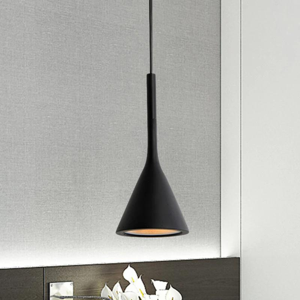 Nordic Conic Cement Scandinavian Design Pendant Light