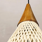 Handmade Rattan Tapestry Pendant Light