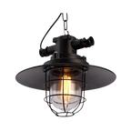 Brilliant Aluminum Industrial Ceiling Light