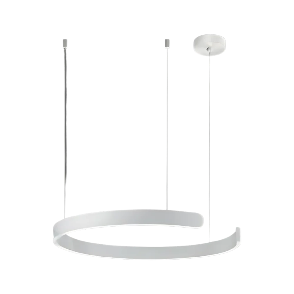 Circular Style Nordic Fused Aluminum Pendant Light