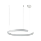 Circular Style Nordic Fused Aluminum Pendant Light