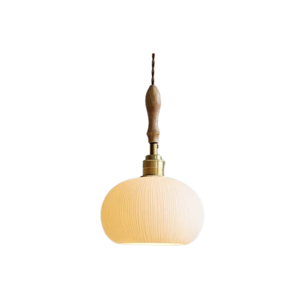Japandi-Inspired Ceramic Light