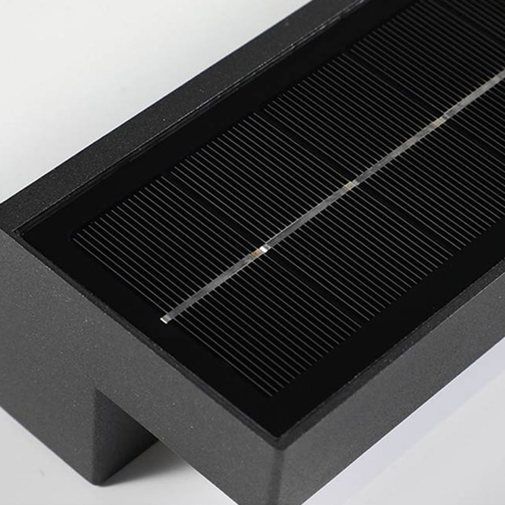 Minimalist Solar Linear Acrylic IP65 Waterproof Outdoor Light