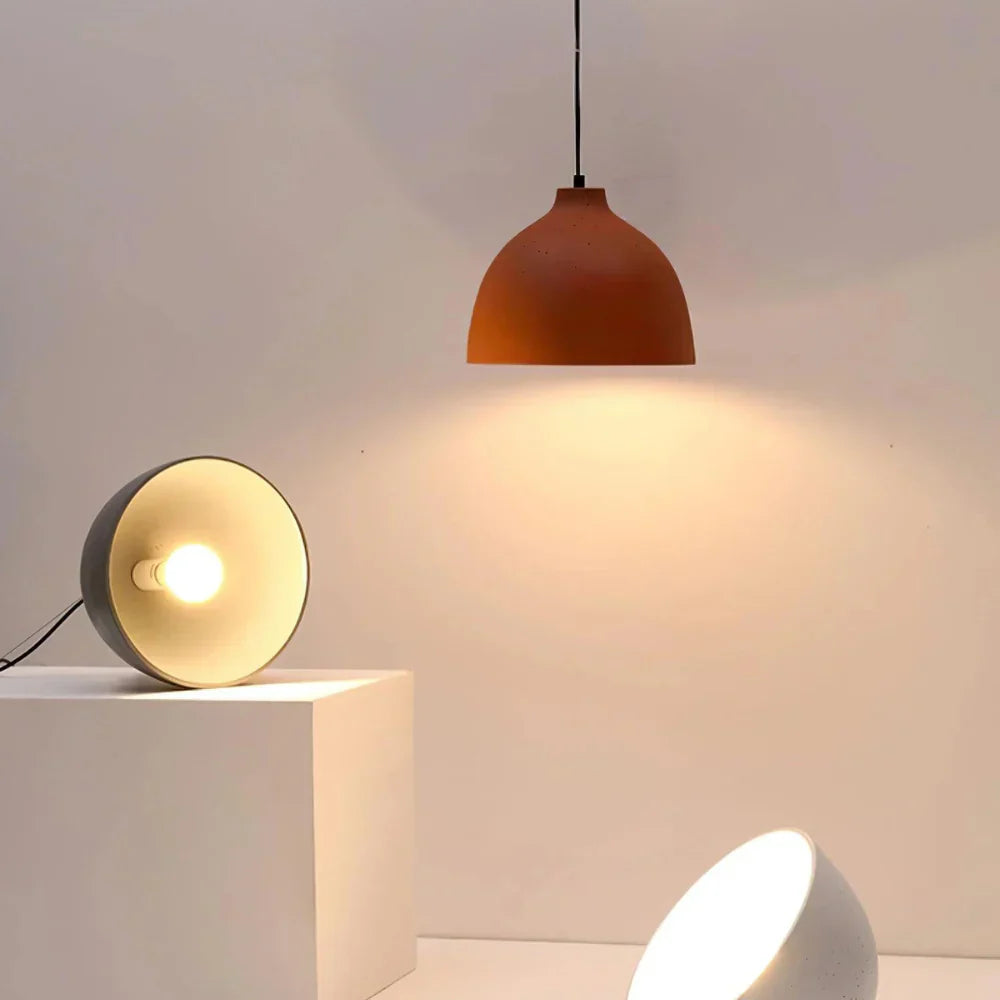The Elegant Cut Scandinavian Chic Resin Pendant Light