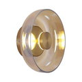 The Shimmering Glow Premium Minimalist Brass Wall Light