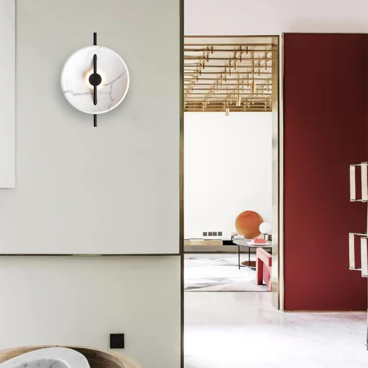 Nordic Round Resin Wall Ligh